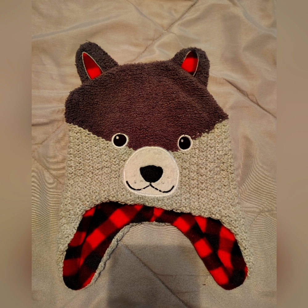 Wonder Nation Boys Wolf Hat